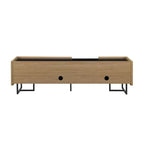 Mobile TV moderno Allen da 160 cm in legno con scomparti