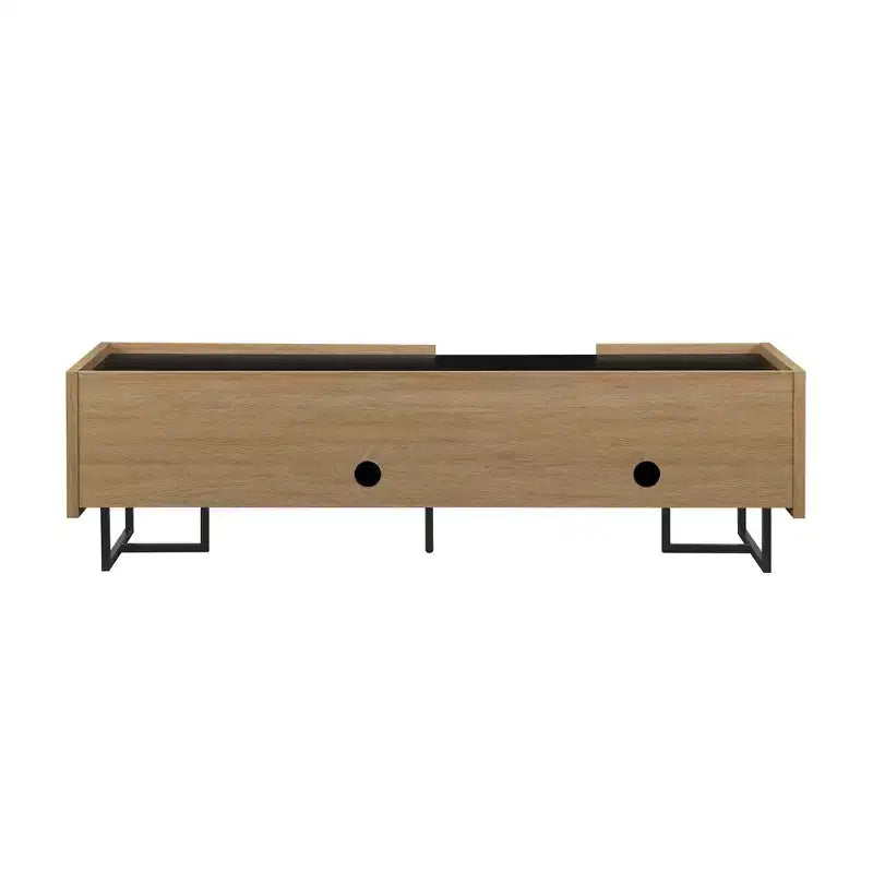 Mobile TV moderno Allen da 160 cm in legno con scomparti