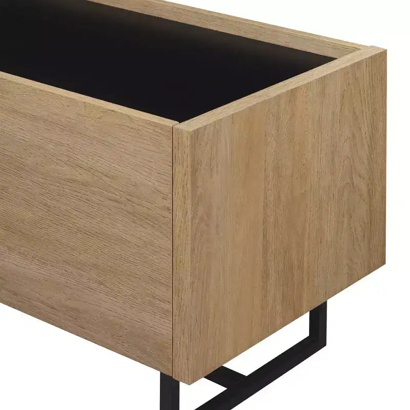 Mobile TV moderno Allen da 160 cm in legno con scomparti