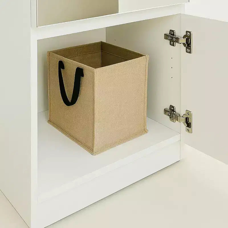 Armadio a torre modulare Slim con specchio - Finitura Rovere
