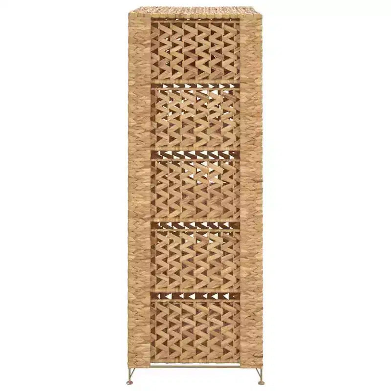 Cassettiera contenitore in giacinto d'acqua con 6 cesti – 47 x 37 x 100 cm