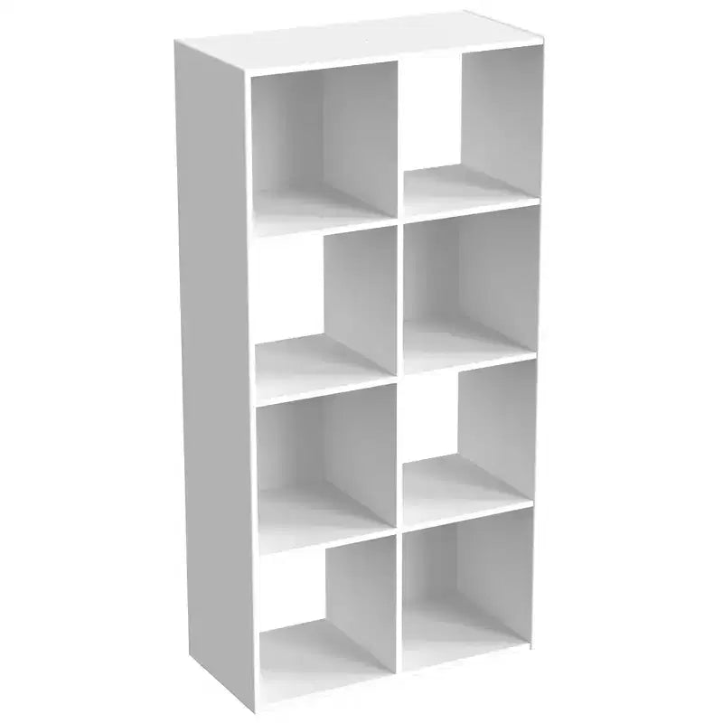 Organizzatore Portaoggetti a 8 Cubi con Pannelli Posteriori Rimovibili - Libreria Aperta Extra Lunga e Robusta da 47,7 Pollici