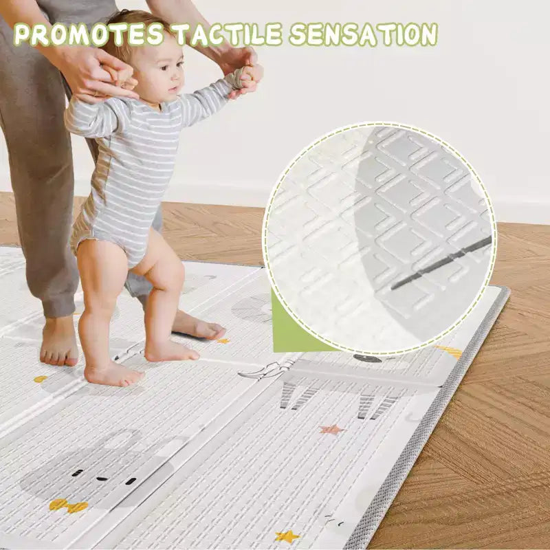 Box per bambini con tappeto, 150x150 cm, recinzione attività interna ed esterna per neonati e bambini piccoli