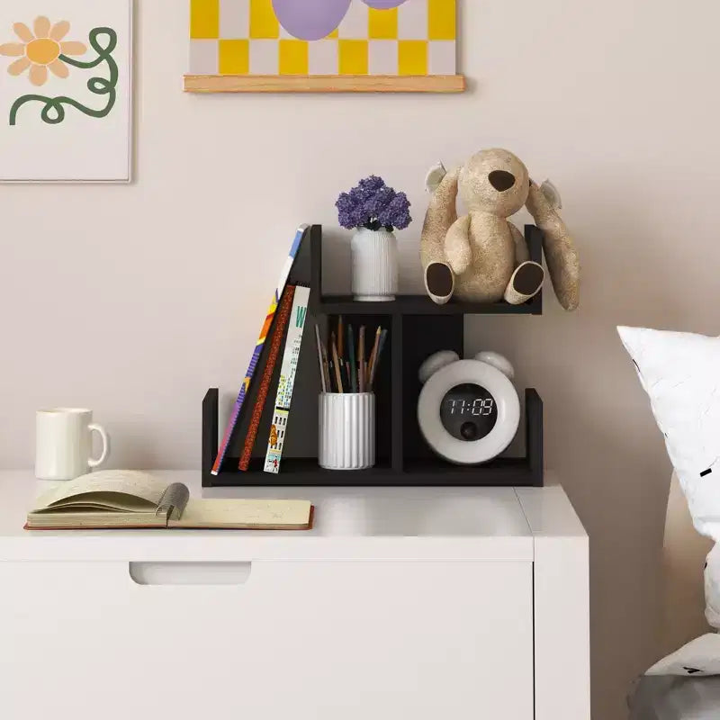 Organizzatore portaoggetti da scrivania, scaffale espositivo per cucina, cameretta e ufficio