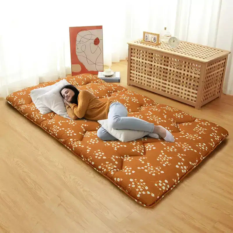 Materasso Pieghevole da Pavimento – Materassino Futon Portatile Stile Tatami
