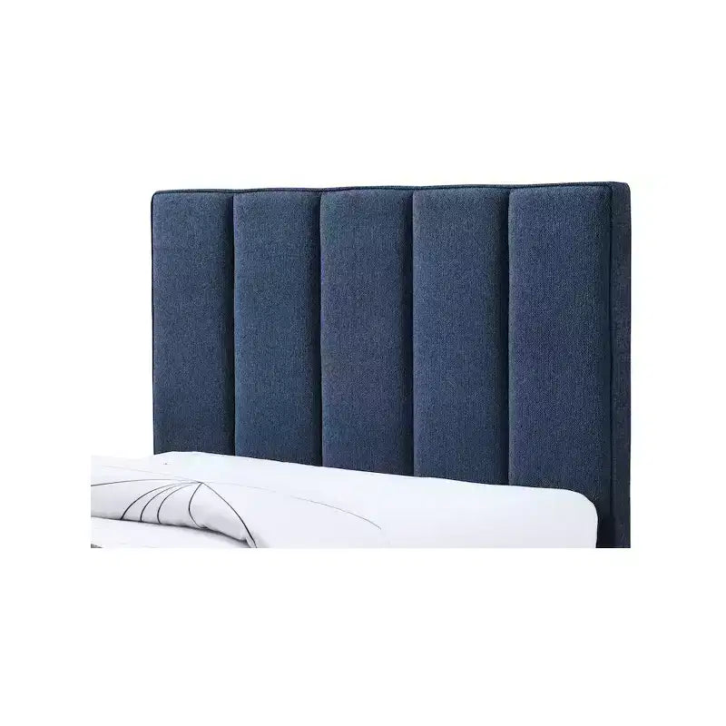 Letto estraibile doppio in tessuto effetto lino