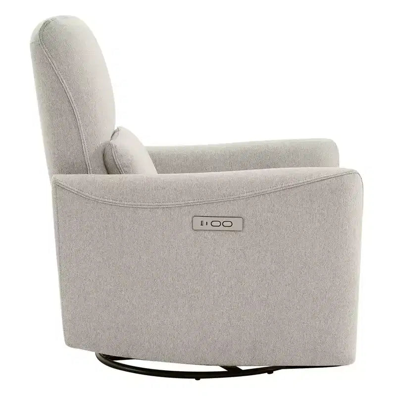 Poltrona Reclinabile Girevole con Funzione Glider e Porte USB