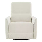 Poltrona Reclinabile Girevole con Funzione Glider e Porte USB