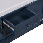 Mobiletto contenitore con 2 cassetti e 2 ante – Mobiletto decorativo per soggiorno, corridoio e ingresso