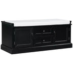 Mobiletto contenitore con 2 cassetti e 2 ante – Mobiletto decorativo per soggiorno, corridoio e ingresso