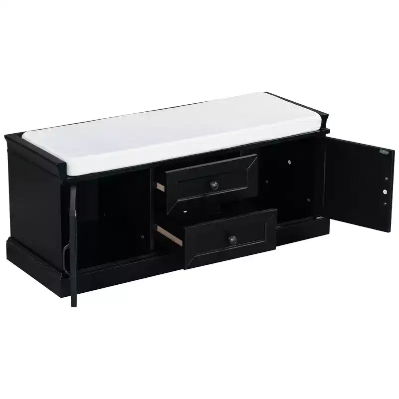 Mobiletto contenitore con 2 cassetti e 2 ante – Mobiletto decorativo per soggiorno, corridoio e ingresso