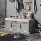 Mobiletto contenitore con 2 cassetti e 2 ante – Mobiletto decorativo per soggiorno, corridoio e ingresso
