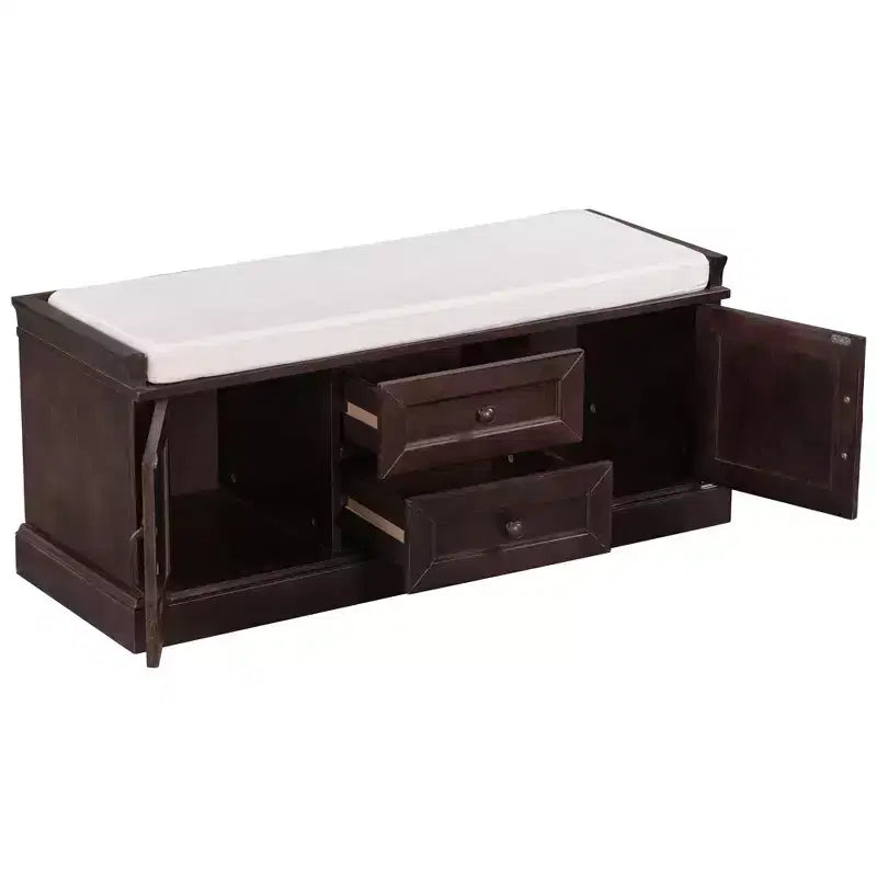 Mobiletto contenitore con 2 cassetti e 2 ante – Mobiletto decorativo per soggiorno, corridoio e ingresso