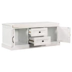 Mobiletto contenitore con 2 cassetti e 2 ante – Mobiletto decorativo per soggiorno, corridoio e ingresso
