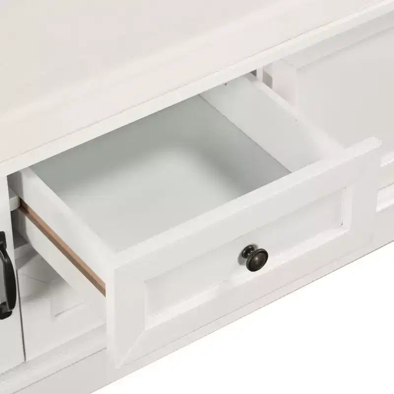Mobiletto contenitore con 2 cassetti e 2 ante – Mobiletto decorativo per soggiorno, corridoio e ingresso