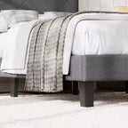 Struttura letto imbottita King Size con testiera