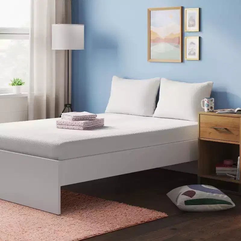 Materasso in Memory Foam da 15 cm con Rivestimento in Tessuto Antimicrobico