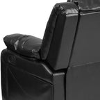Divanetto con Schienale a Cuscini con Due Recliner Incorporati – Imbottito, 2 Posti