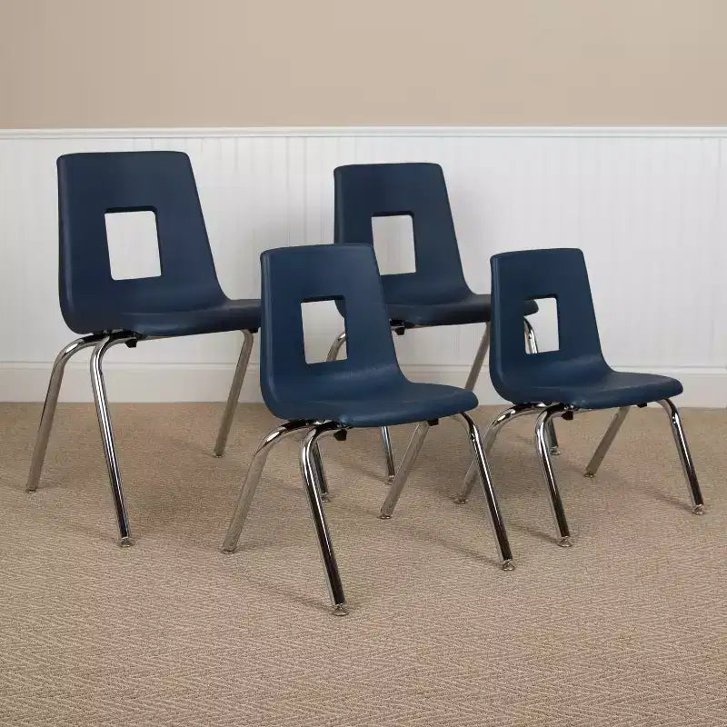 Sedia impilabile per scuola - 12 pollici
