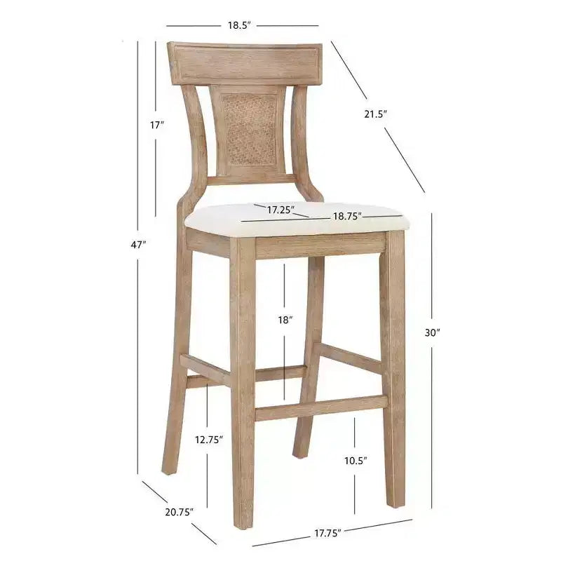 Sgabello da bar classico altezza bancone