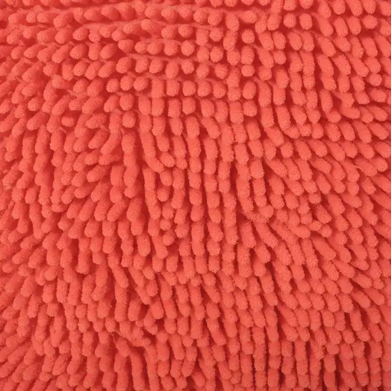 Pouf Ottomano Rotondo Moderno in ciniglia a microfibra