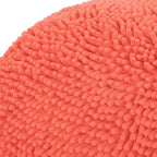 Pouf Ottomano Rotondo Moderno in ciniglia a microfibra