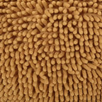 Pouf Ottomano Rotondo Moderno in ciniglia a microfibra