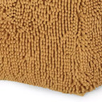 Pouf Ottomano Rotondo Moderno in ciniglia a microfibra