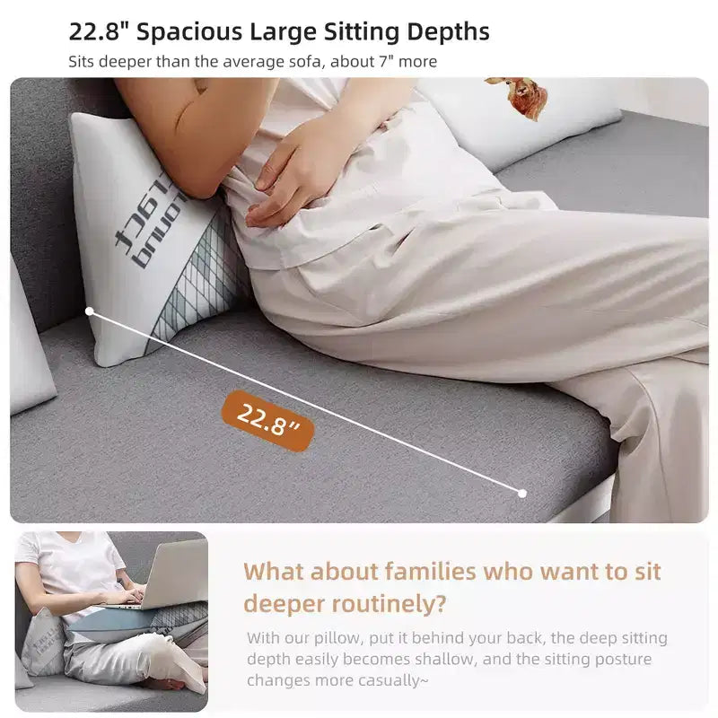 Divano letto convertibile da 50,3" con contenitore – Lino e finta pelle, struttura in metallo